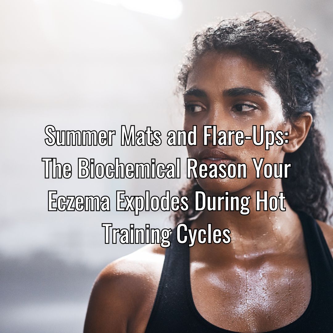 Summer Mats and Flare-Ups: The Biochemical Reason Your Eczema Explodes During Hot Training Cycles