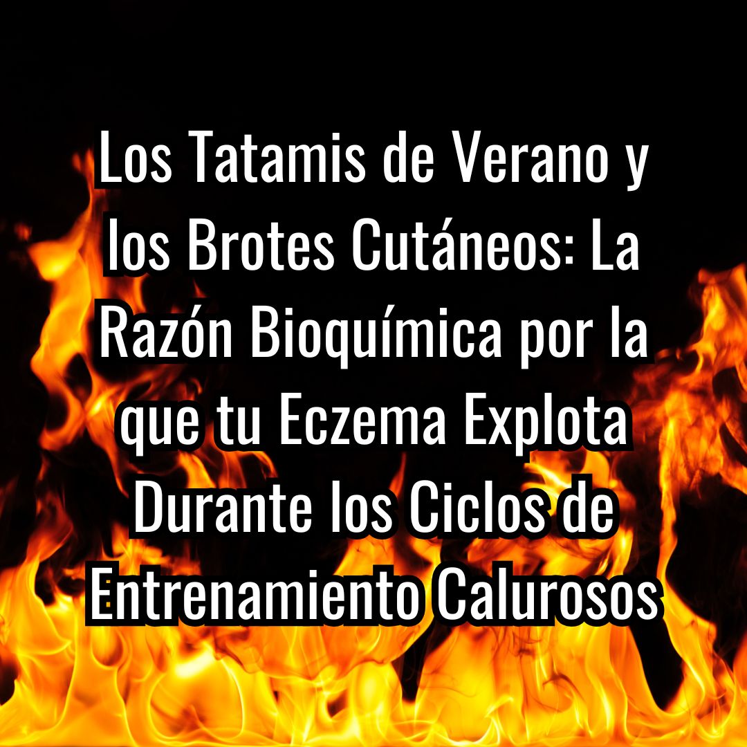 Los Tatamis de Verano y Brotes Cutáneos: La Razón Bioquímica por la que tu Eczema Explota Durante los Ciclos de Entrenamiento Calurosos