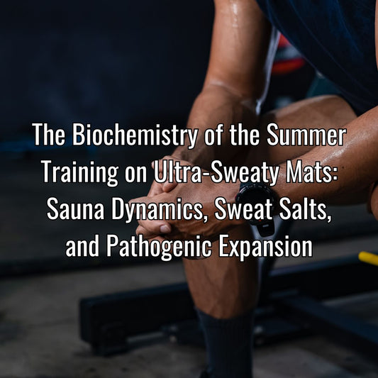 The Biochemistry of the Summer Training on Ultra-Sweaty Mats: Sauna Dynamics, Sweat Salts, and Pathogenic Expansion